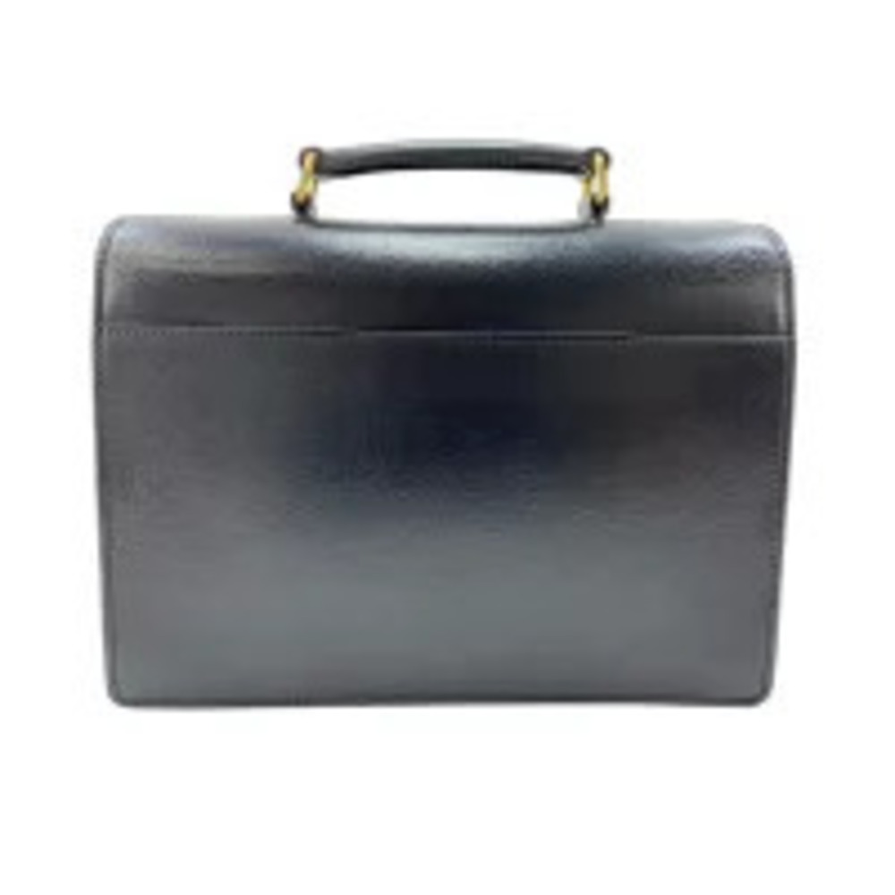 Saint Laurent Yves Leather Handbag Black